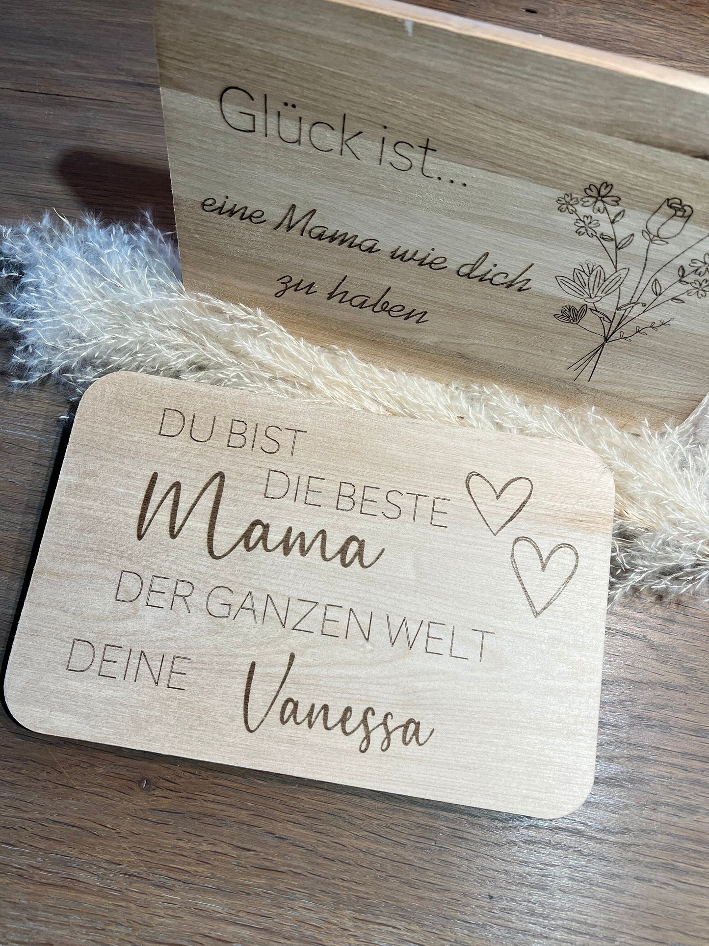 Frühstücksbrett personalisiert für Mama