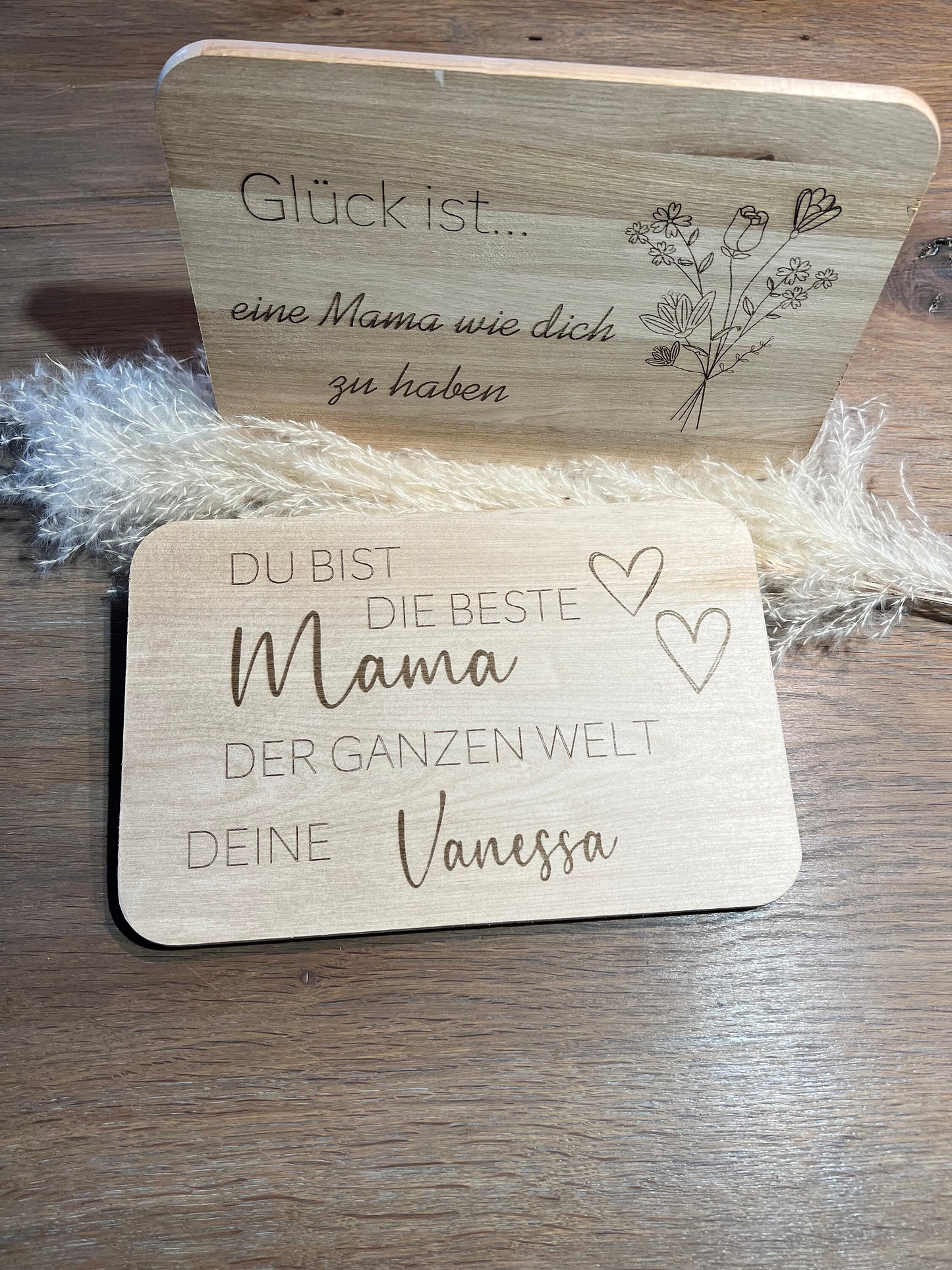 Frühstücksbrett personalisiert für Mama