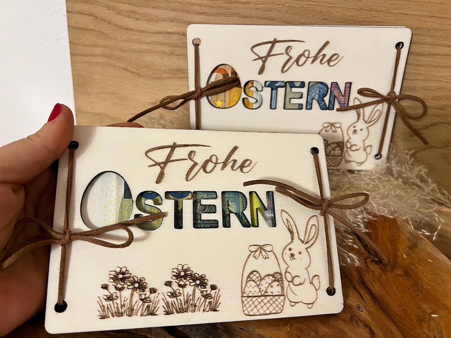 Geldgeschenkkarte Frohe Ostern