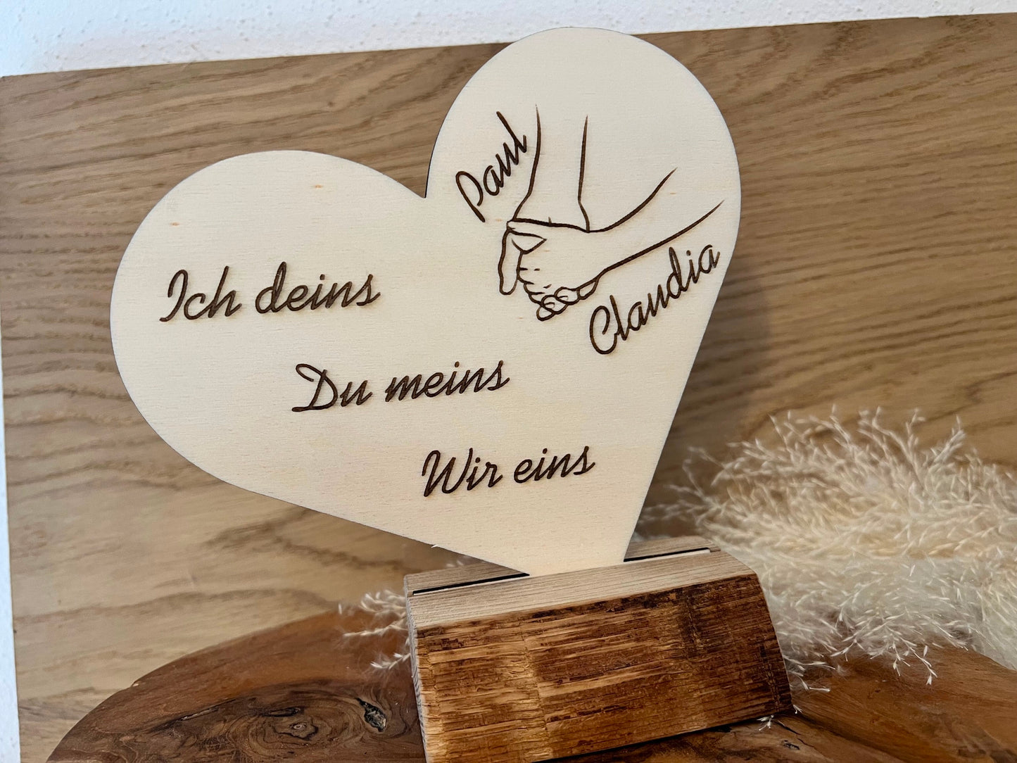 Personalisiertes Geschenk Herz