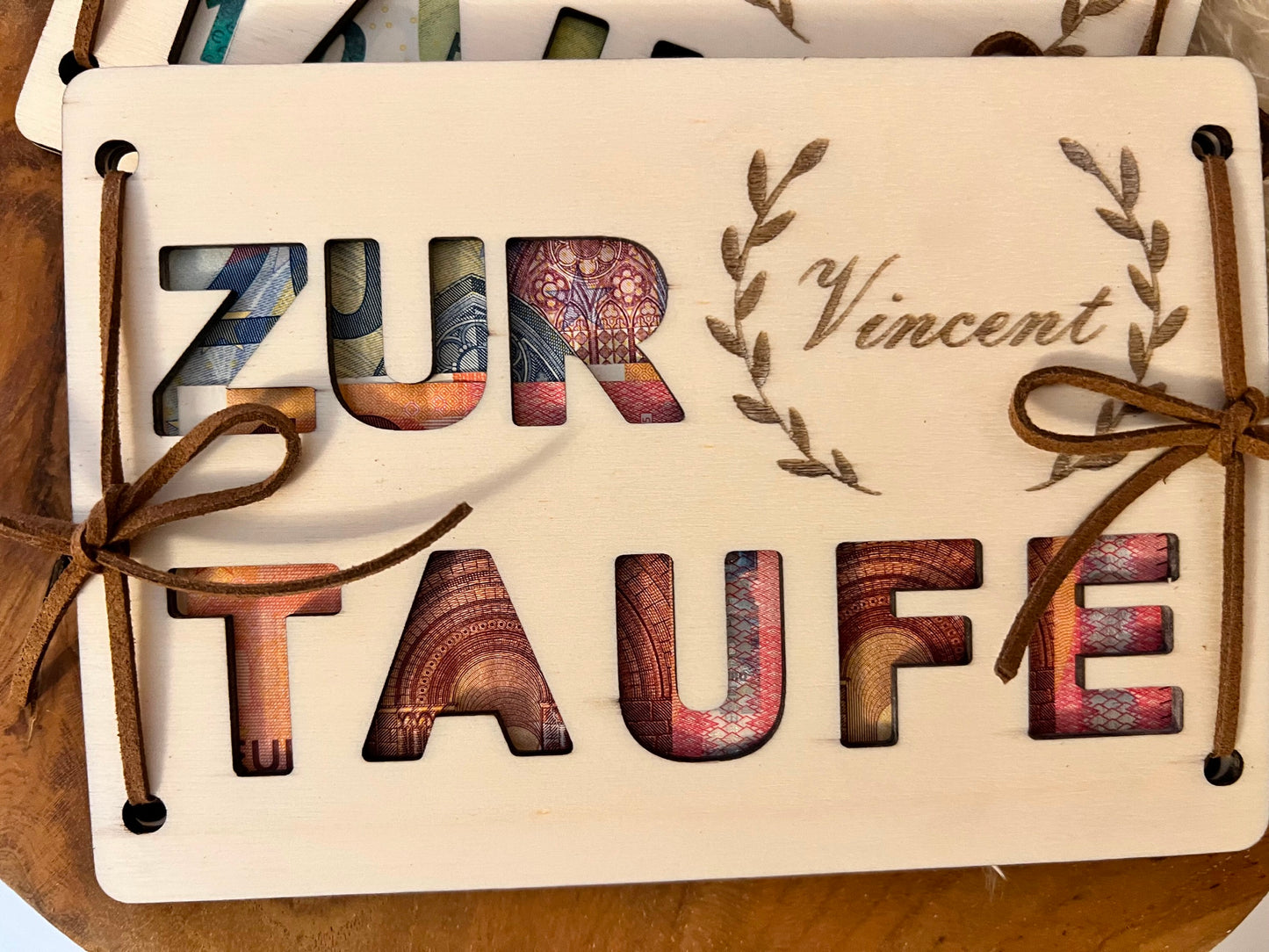 Taufgeschenk personalisiert