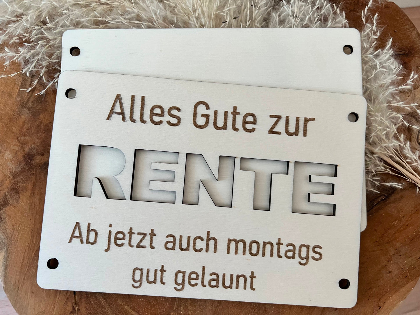 Persönliches Geschenk zur Rente Kollegen