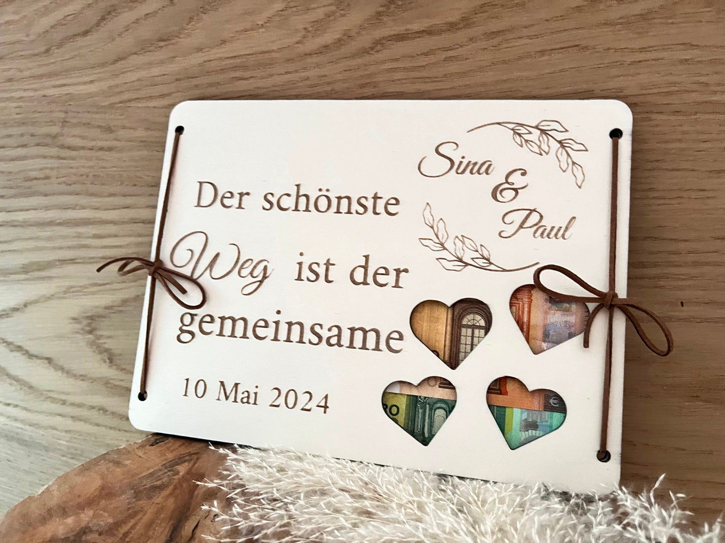 Hochzeitsgeschenk personalisiert