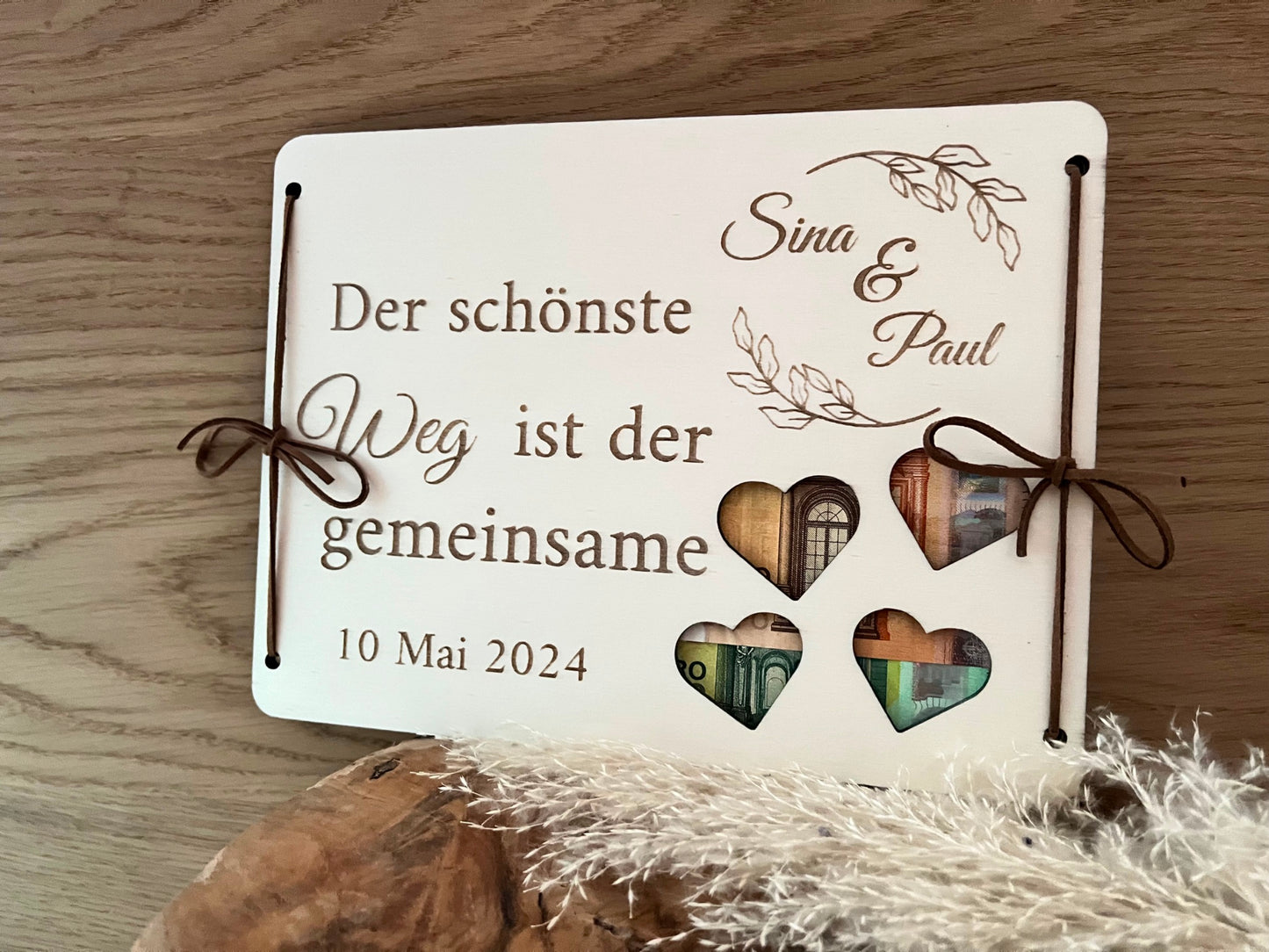 Hochzeitsgeschenk personalisiert