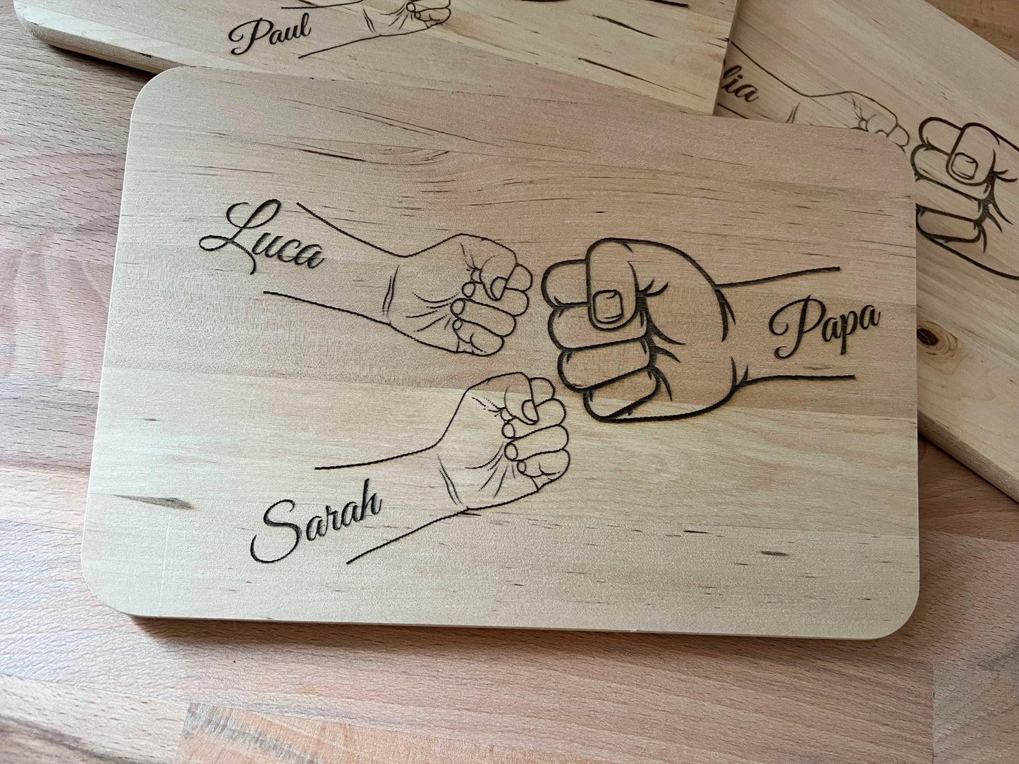 Board personalized for dad